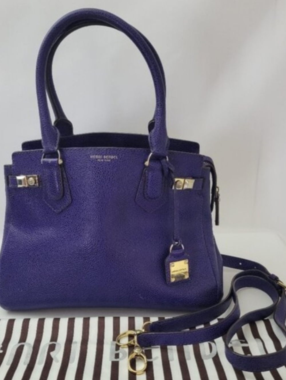 Henri Bendel Purple Women's Bag - Picture 2 of 12